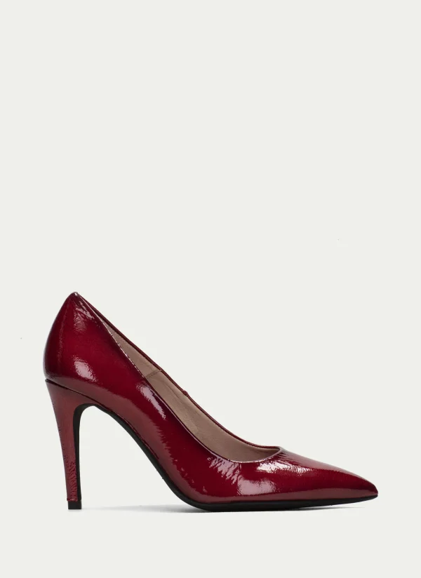 HISPANITAS Sapato de Salto samanta vermelho
