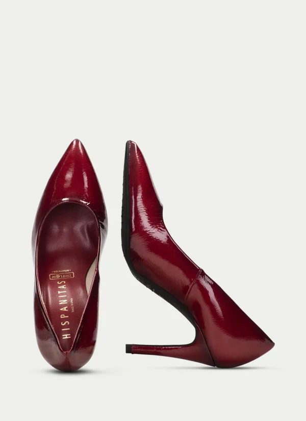 HISPANITAS Sapato de Salto samanta vermelho