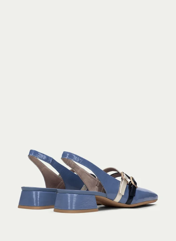 HISPANITAS Sapatos rasos aruba azure