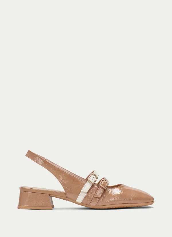 HISPANITAS Sapatos rasos aruba desert