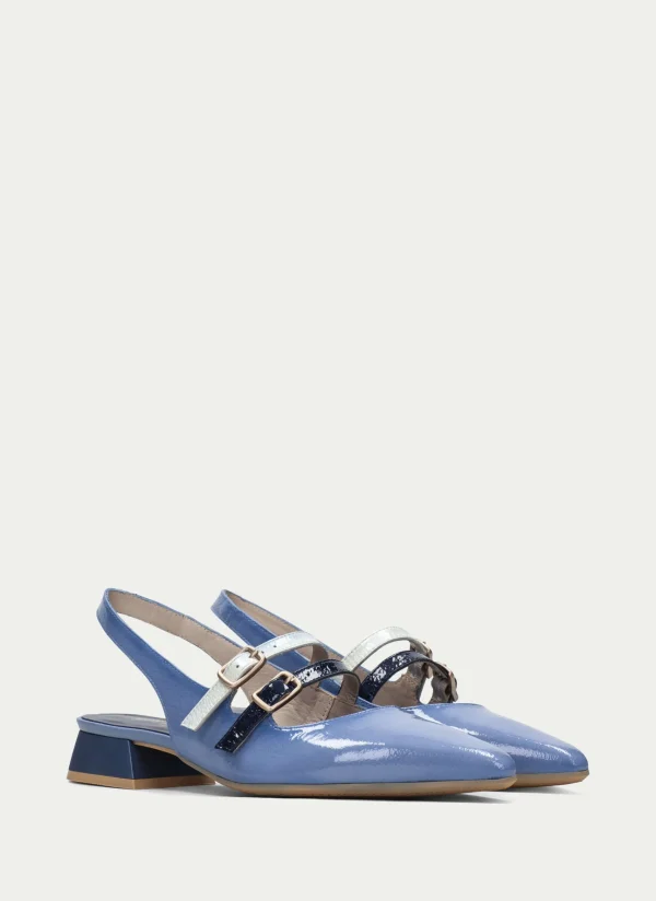 HISPANITAS Sapatos rasos dali azure
