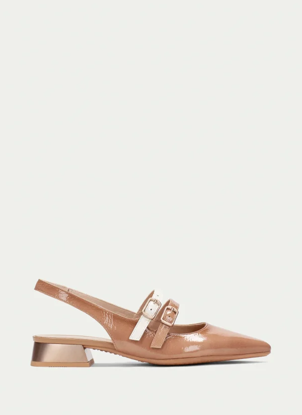 HISPANITAS Sapatos rasos dali desert