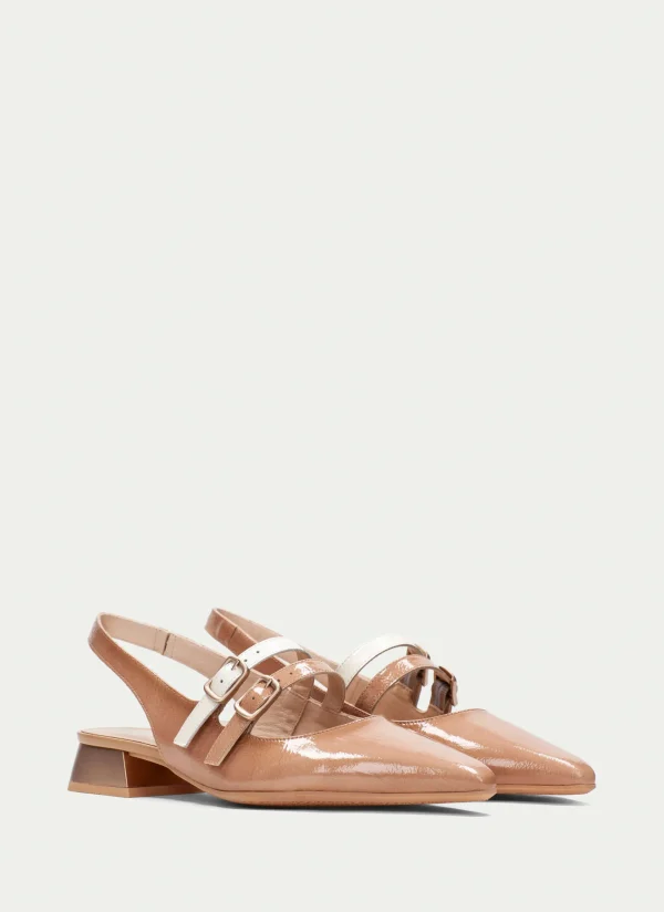 HISPANITAS Sapatos rasos dali desert