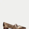 HISPANITAS Sapatos rasos dali oro