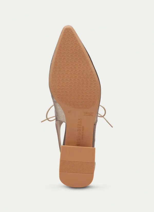 HISPANITAS Sapatos rasos dali oro