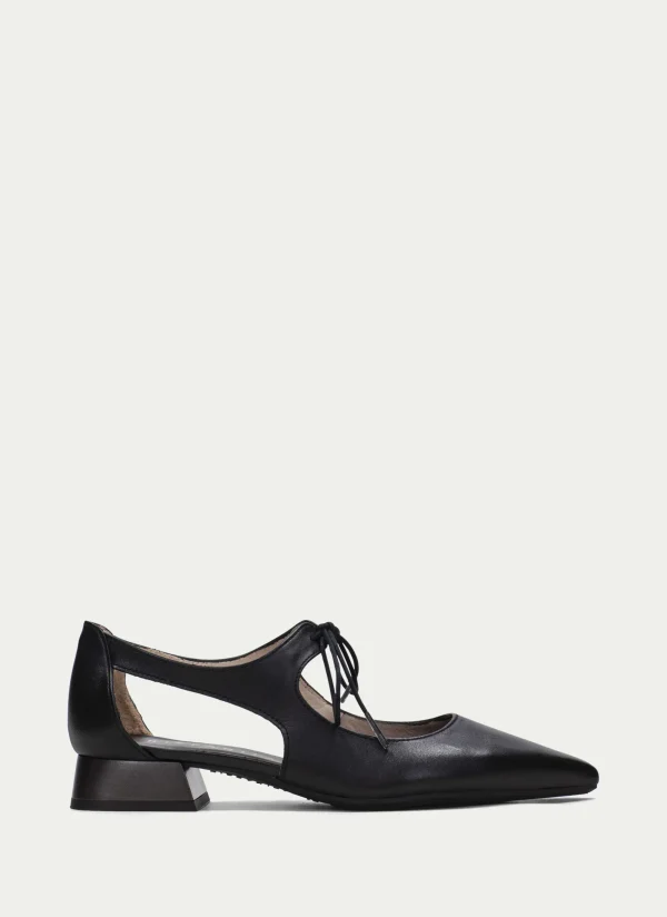 HISPANITAS Sapatos rasos dali preto