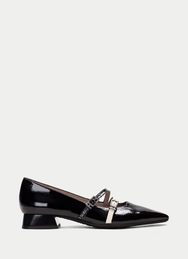 HISPANITAS Sapatos rasos dali preto