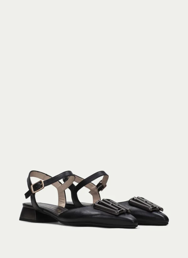 HISPANITAS Sapatos rasos dali preto