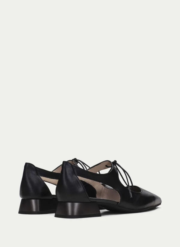 HISPANITAS Sapatos rasos dali preto