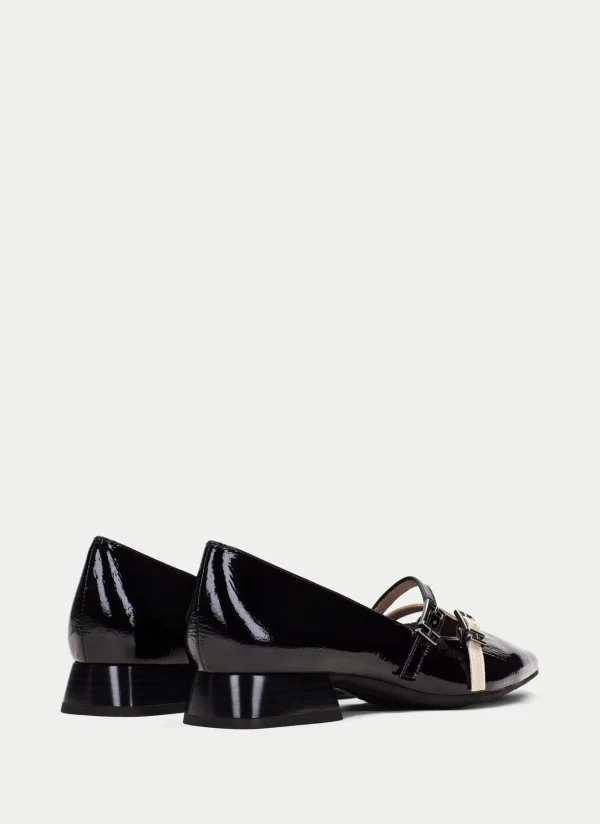 HISPANITAS Sapatos rasos dali preto