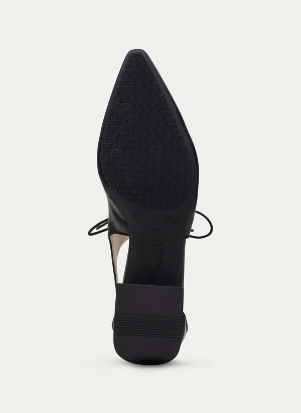 HISPANITAS Sapatos rasos dali preto