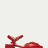 HISPANITAS Sapatos rasos dali vermelho