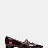 HISPANITAS Sapatos rasos dali vinho