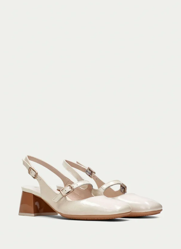 HISPANITAS Slingback malta creme