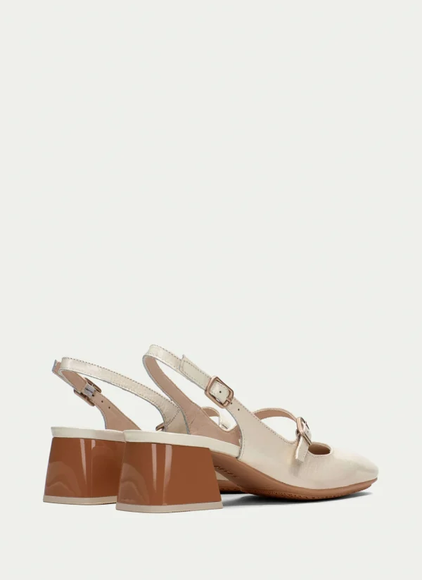 HISPANITAS Slingback malta creme