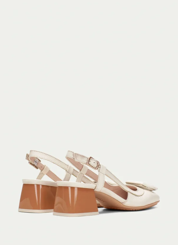 HISPANITAS Slingback malta creme
