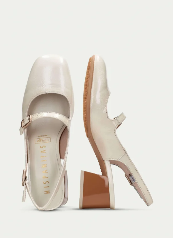 HISPANITAS Slingback malta creme