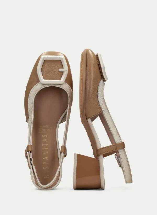 HISPANITAS Slingback malta desert
