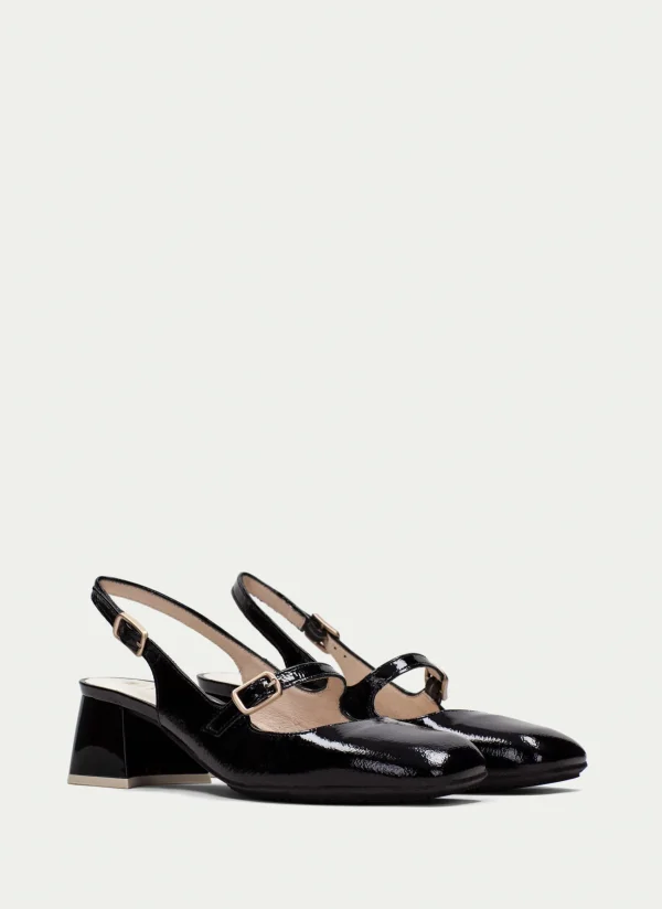 HISPANITAS Slingback malta preto