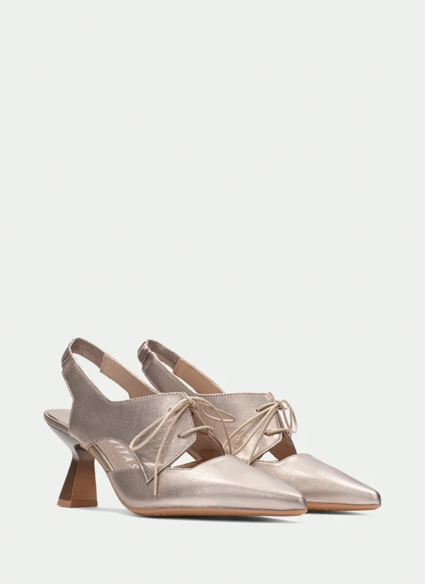 HISPANITAS Slingback nova champagne