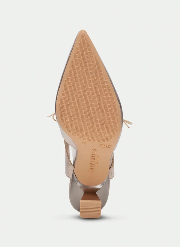 HISPANITAS Slingback nova champagne