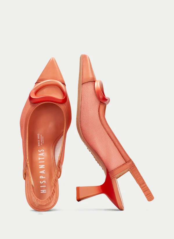 HISPANITAS Slingback nova coral