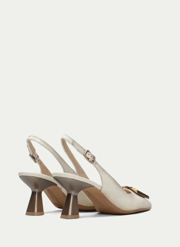 HISPANITAS Slingback nova creme