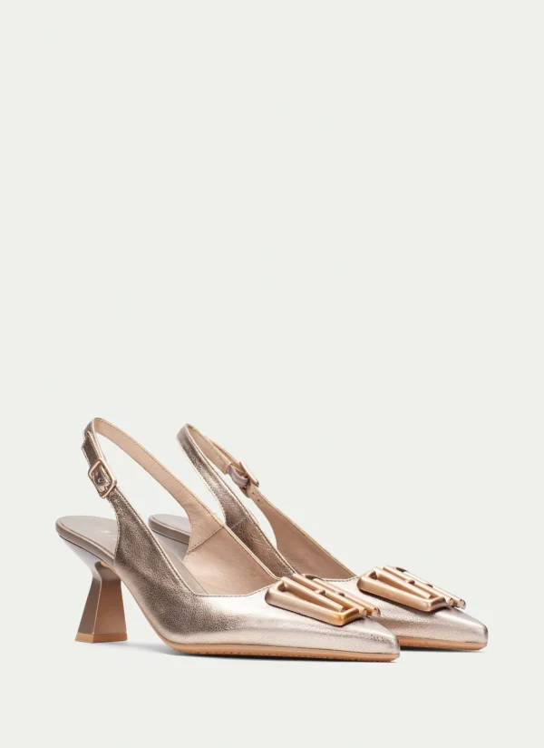 HISPANITAS Slingback nova oro
