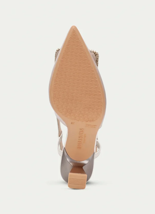 HISPANITAS Slingback nova pedra-creme