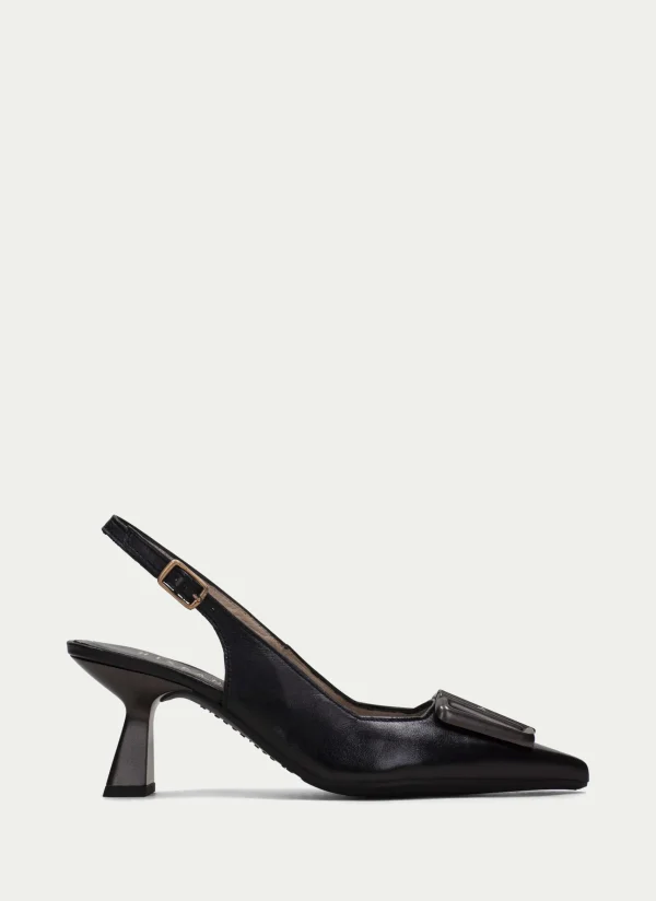 HISPANITAS Slingback nova preto