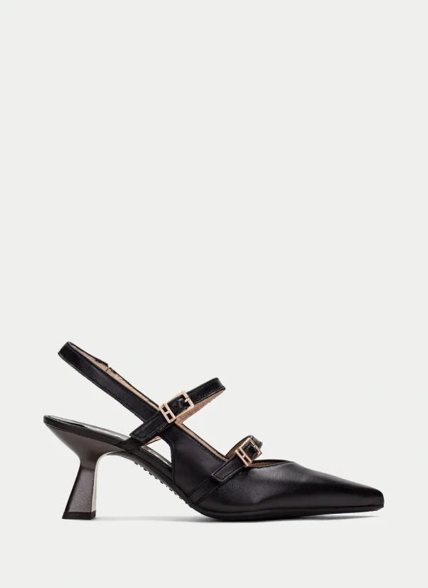 HISPANITAS Slingback nova preto