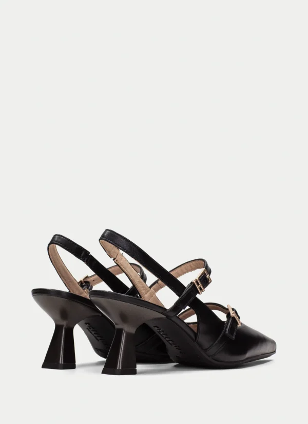 HISPANITAS Slingback nova preto