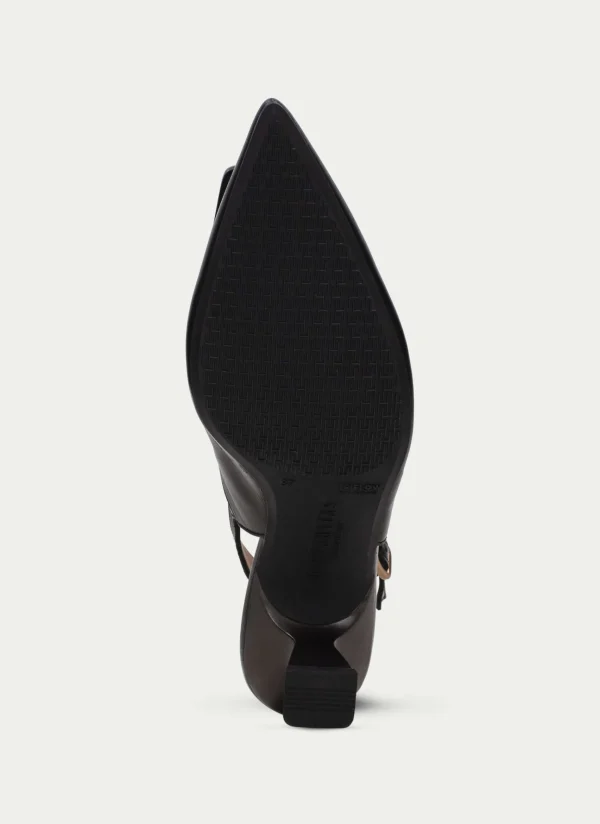 HISPANITAS Slingback nova preto