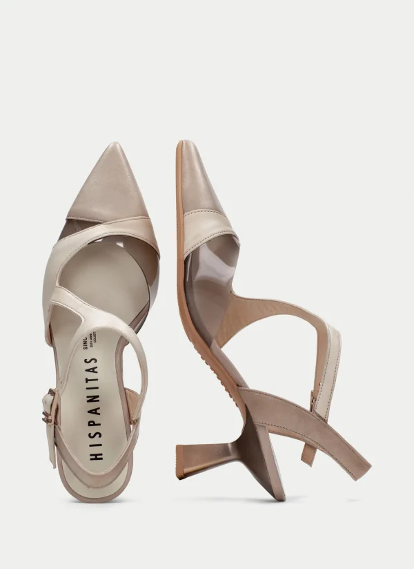 HISPANITAS Slingback nova taupe-latte