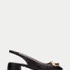 HISPANITAS Slingback oporto preto