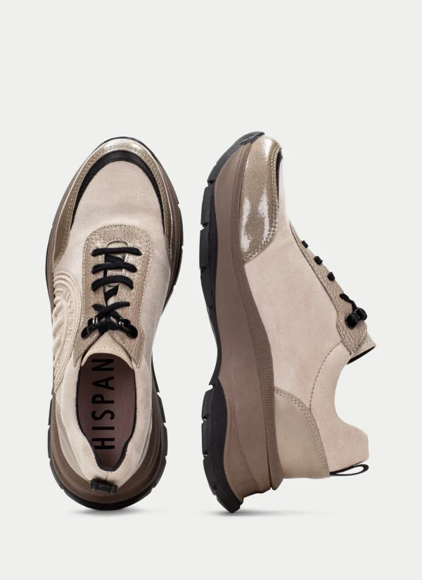 HISPANITAS Sneakers alaska taupe-ivory