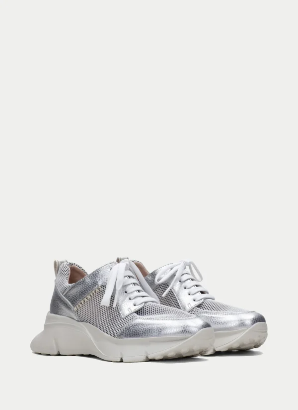 HISPANITAS Sneakers hawai blanco-plata