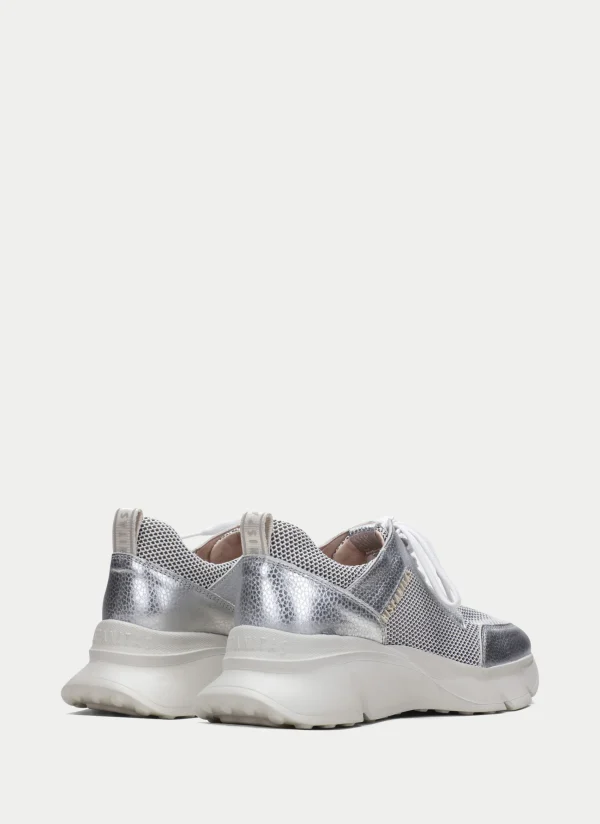 HISPANITAS Sneakers hawai blanco-plata