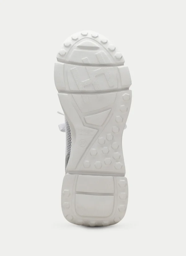 HISPANITAS Sneakers hawai blanco-plata