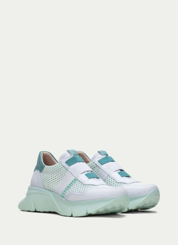 HISPANITAS Sneakers hawai branco-aquamarine
