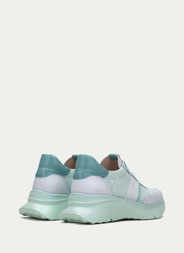 HISPANITAS Sneakers hawai branco-aquamarine