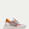 HISPANITAS Sneakers hawai branco-laranja