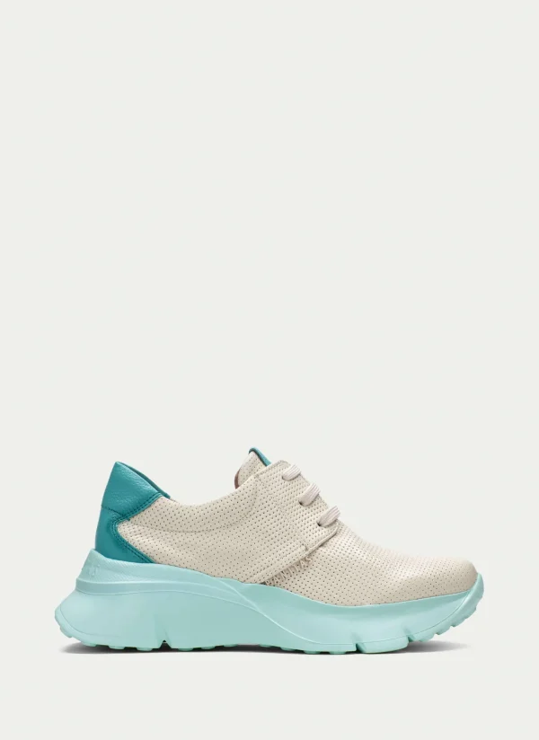 HISPANITAS Sneakers hawai creme-aquamarine