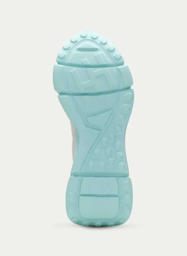 HISPANITAS Sneakers hawai creme-aquamarine