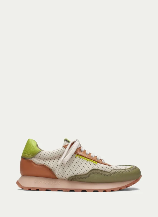 HISPANITAS Sneakers loira aloe-creme-pessego