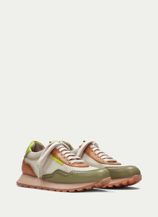 HISPANITAS Sneakers loira aloe-creme-pessego