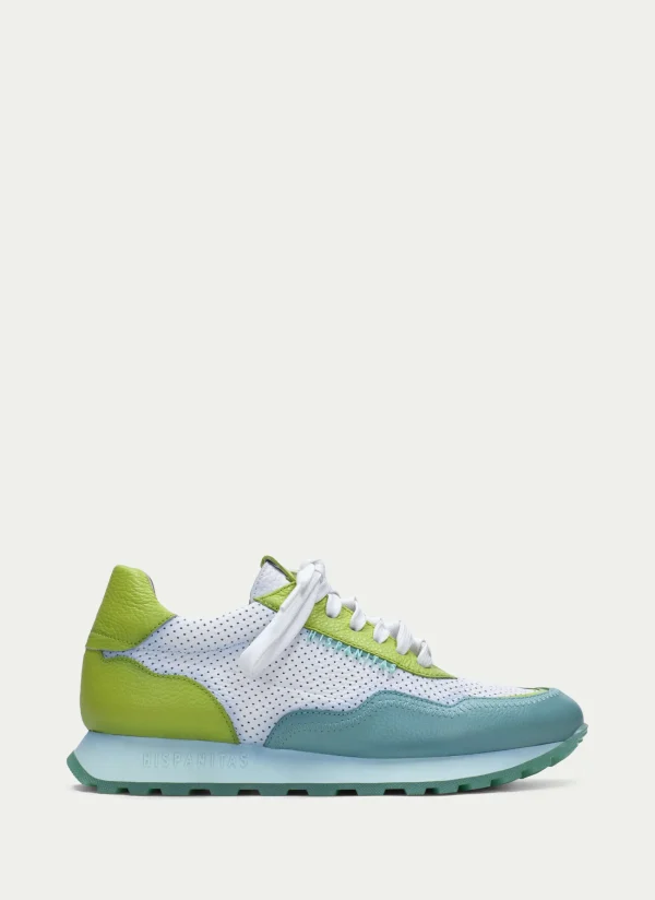 HISPANITAS Sneakers loira aquamarine-kiwi