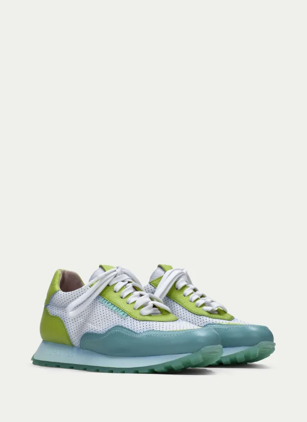 HISPANITAS Sneakers loira aquamarine-kiwi