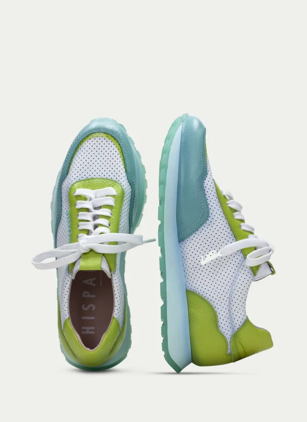 HISPANITAS Sneakers loira aquamarine-kiwi