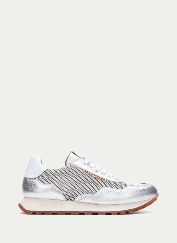 HISPANITAS Sneakers loira blanco-plata